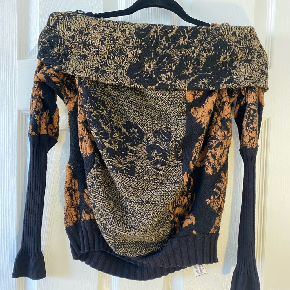 Off the shoulder free people sweater size small